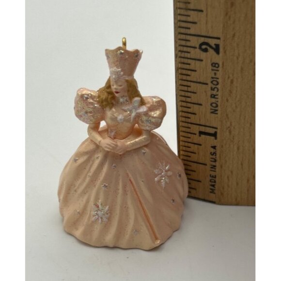 Hallmark Cards Wizard of Oz Glinda 2" The Good Witch Ornament Mini 1993 No Box V - Picture 4 of 4
